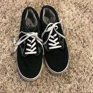 Woman’s Black Vans